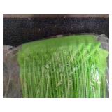 3 - Pack of 100 Green Plastic Security Tags/Labels