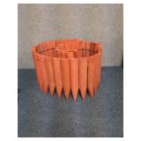 2 - 3.5 ft Red Garden Edging Fencing