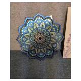 z2 - Lavanda Garden Decorative Wind Spinner with Mandala Design