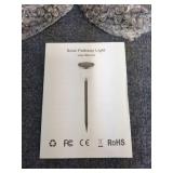 zz1 - Set of 4 New Solar Pathway Lights with User Manual