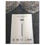 zz1 - Set of 4 New Solar Pathway Lights with User Manual