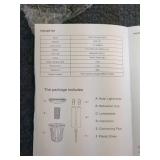 zz1 - Set of 4 New Solar Pathway Lights with User Manual