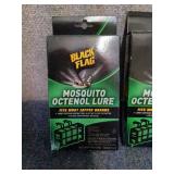 zz1 - Set of 4 Black Flag Mosquito Octenol Lures - 30-Day Continuous Release
