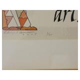 Philip J. Thompson signed Hand Colored Laser Print ~ Oscar Wilde