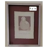 Artist Signed and Numbered Print ~ Madonna, In the Light of the Star