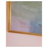 Acrylic on Board Artist Signed Farmscape by D Spielman