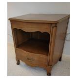 Kindel Mahogany French Provincial Nightstands, pair