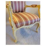 Butter Yellow French Bergere Armchair