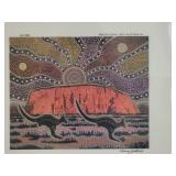 Aboriginal Artist Kangaroo Print by Danny Eastwood