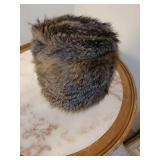 Raccoon Fur Bucket Hat