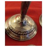 Sterling Silver Tableware Assortment ~ Compote * Candle Holders * Salt & Peppers