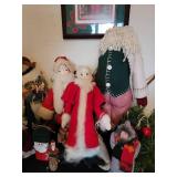 Country Christmas Santa Claus Collection