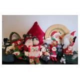 Plush Santa Claus Holiday Collection