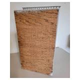 Primitive Folk Art Painted House Storage Box