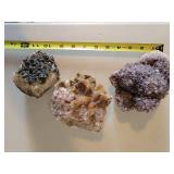 Naturalist Geode Sample Collection ~ Amethyst * Dog Tooth Calacite