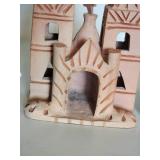Mexican Terracotta Clay Church Collection