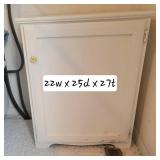 Rustic Upcycle Wooden Cabinet Side Table