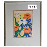 Ann T. Cooper Primivera Artist Proof Silkscreen Print