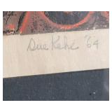 1962 LE Artist Print ~ Stained Glass 5/10 by Sue Kehe