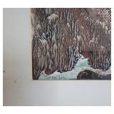 Joan Tan Signed Art ~ Rocky Surfscape