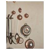 Folksy Collection of Copper Bake Molds