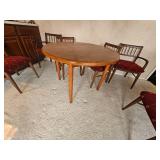 Danish Modern Retro Dining Set