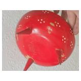 Collection of 1950s Swedish Christmas Decorations (Mushrooms, Nut bowl, Candle Holder)