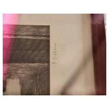 Vintage European Cathedral Lithograph