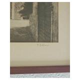 Vintage European Cathedral Lithograph