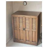 Shudder Front Media Cabinet