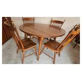 Vintage Cattail Spindle Kitchen Set