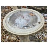 Grape Vine Relief Bird Bath