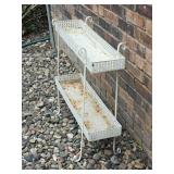 Vintage Two-Tier Flower Box