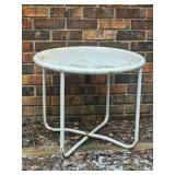 Sheet Metal Patio Table