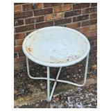 Sheet Metal Patio Table