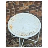 Sheet Metal Patio Table
