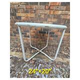 Sheet Metal Patio Table