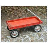 Primitive Red Wagon