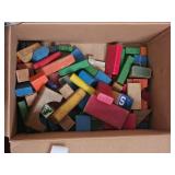 Vintage Collection of Wooden Play Blocks