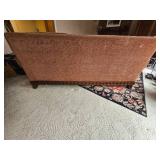 Contemporary Sofa with Fluted Frame Accents