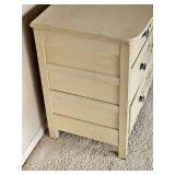Shaker Style 3 Drawer Dresser with Adorned with Floral Design