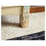 Shaker Style 3 Drawer Dresser with Adorned with Floral Design