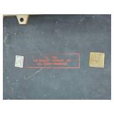 Bombay Company Slate Surface Console Table with Art Nouveau Frame