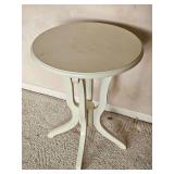 Ivory White Bistro Table