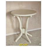 Ivory White Bistro Table