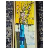 Cubist Original Oil Painting Singed Inez Abrahamson