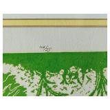 Lawrence Lerfald Serigraph - Morning Flowers