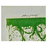 Lawrence Lerfald Serigraph - Morning Flowers