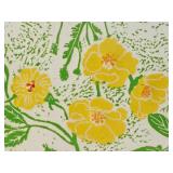 Lawrence Lerfald Serigraph - Morning Flowers