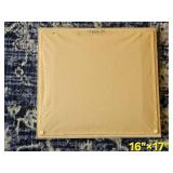 Framed Abstract Fabric Dip Signed by Artist